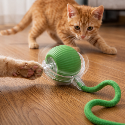 PurrBall: ¡El juguete definitivo para gatos con diversión y entretenimiento sin fin!